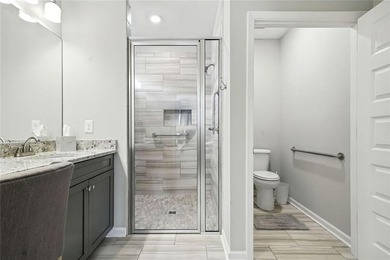 Built in 2021, this home boasts upgrades! Gently lived in by 1 on The Highlands Course at Lake Arrowhead in Georgia - for sale on GolfHomes.com, golf home, golf lot