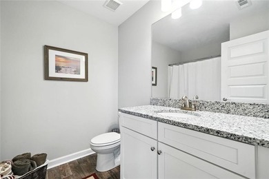 Built in 2021, this home boasts upgrades! Gently lived in by 1 on The Highlands Course at Lake Arrowhead in Georgia - for sale on GolfHomes.com, golf home, golf lot