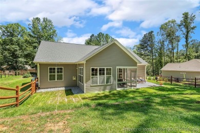 Fabulous home located in the gated and golf community of on Carolina Trace Country Club in North Carolina - for sale on GolfHomes.com, golf home, golf lot