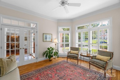 Stunning full-brick estate overlooking Ballantyne Country Club's on Ballantyne Resort and Country Club in North Carolina - for sale on GolfHomes.com, golf home, golf lot