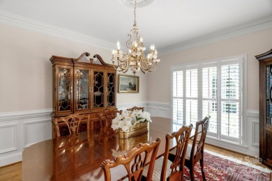 Stunning full-brick estate overlooking Ballantyne Country Club's on Ballantyne Resort and Country Club in North Carolina - for sale on GolfHomes.com, golf home, golf lot