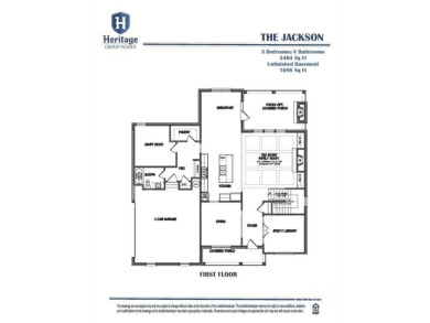 Welcome to The Jackson, new construction by Heritage Group Homes on Lane Creek Golf Club in Georgia - for sale on GolfHomes.com, golf home, golf lot