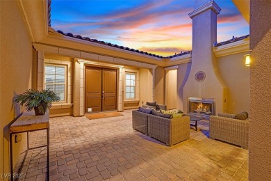 INCREDIBLE SINGLE STORY SECURED BEHIND DOUBLE GATES IS SOUTHERN on Southern Highlands Golf Club in Nevada - for sale on GolfHomes.com, golf home, golf lot