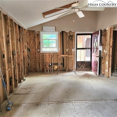 Great opportunity for renovation!  This 1 bedroom 1 bath cabin on Land Harbor Golf Course in North Carolina - for sale on GolfHomes.com, golf home, golf lot