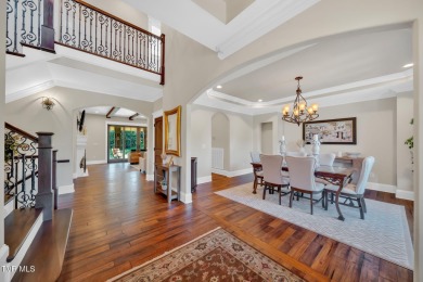 FIRST TIME IN MARKET Exquisite Tuscan-Inspired Estate in on Ridges Golf and Country Club in Tennessee - for sale on GolfHomes.com, golf home, golf lot