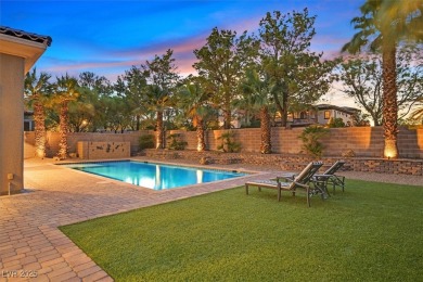 INCREDIBLE SINGLE STORY SECURED BEHIND DOUBLE GATES IS SOUTHERN on Southern Highlands Golf Club in Nevada - for sale on GolfHomes.com, golf home, golf lot