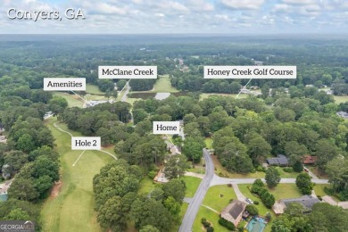 Nestled on hole one of the Honey Creek golf course, 705 on Honey Creek Country Club in Georgia - for sale on GolfHomes.com, golf home, golf lot