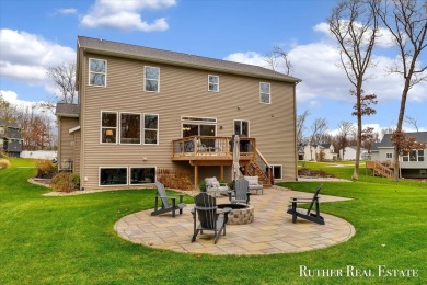 This Oak Harbor Preserve home is a treasure! Boasting 4 bedrooms on The Golf Club At Thornapple Pointe in Michigan - for sale on GolfHomes.com, golf home, golf lot