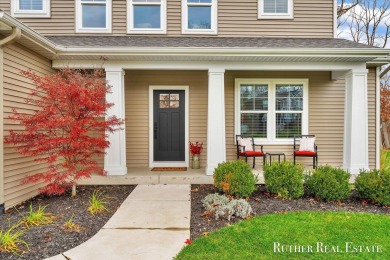 This Oak Harbor Preserve home is a treasure! Boasting 4 bedrooms on The Golf Club At Thornapple Pointe in Michigan - for sale on GolfHomes.com, golf home, golf lot