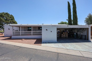 This charming 2-bedroom, 2-bath home is located in the highly on Paradise Peak Golf Course in Arizona - for sale on GolfHomes.com, golf home, golf lot