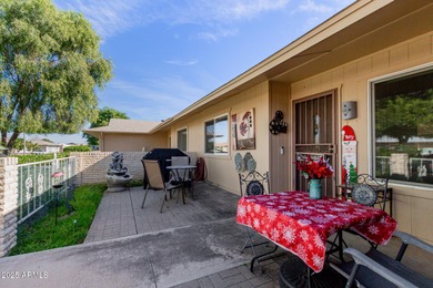 Welcome to this inviting Sun City home offering comfort on Sun City Lakes West and East in Arizona - for sale on GolfHomes.com, golf home, golf lot