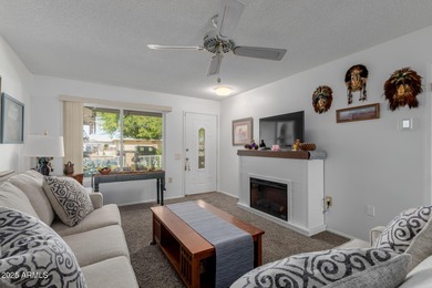 Welcome to this inviting Sun City home offering comfort on Sun City Lakes West and East in Arizona - for sale on GolfHomes.com, golf home, golf lot