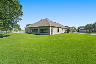 Experience resort-style living in this beautifully upgraded 3 on Wildhorse Golf Club of Robson Ranch in Texas - for sale on GolfHomes.com, golf home, golf lot