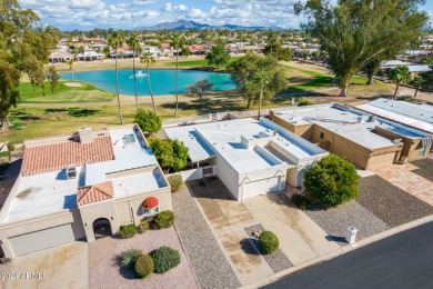 Discover the epitome of Sun Lakes living  in this 45 & over on Sun Lakes Country Club in Arizona - for sale on GolfHomes.com, golf home, golf lot