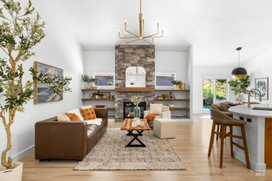 Elegant single-level home quietly set at the base of Boise's on Quail Hollow Golf Club in Idaho - for sale on GolfHomes.com, golf home, golf lot