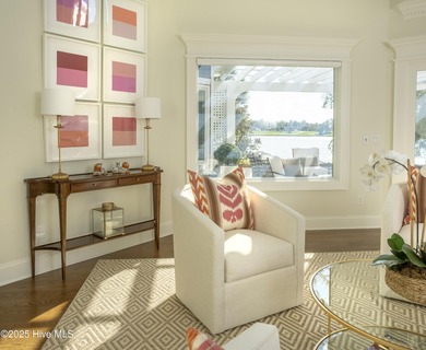 Absolutely magical home overlooking Landfall's largest lake, the on Country Club of Landfall in North Carolina - for sale on GolfHomes.com, golf home, golf lot