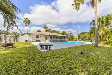 Note....  Pool Lifted During Cleaning And Is In Need Of Repair on St. Augustine Shores Golf Club in Florida - for sale on GolfHomes.com, golf home, golf lot