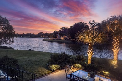 Absolutely magical home overlooking Landfall's largest lake, the on Country Club of Landfall in North Carolina - for sale on GolfHomes.com, golf home, golf lot
