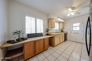 This charming, spacious 2-bedroom, 2-bath home features on Sun City Country Club in Arizona - for sale on GolfHomes.com, golf home, golf lot