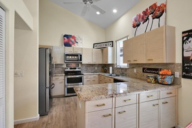 Extra welcoming light and bright entrance in the largest floor on Indian Spring Golf and Country Club in Florida - for sale on GolfHomes.com, golf home, golf lot