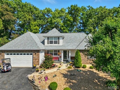 WOW! This beautifully built home on the 13th hole of Raintree on Raintree Country Club in Missouri - for sale on GolfHomes.com, golf home, golf lot