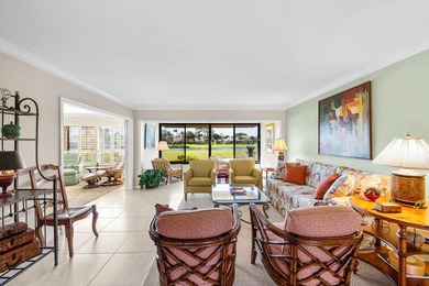 Exceptional lake and golf course views from this spacious on Quail Ridge Golf Course and Country Club in Florida - for sale on GolfHomes.com, golf home, golf lot