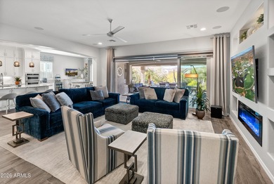 Mountain-side extended Journey plan perfectly positioned along on Copper Canyon Golf Club in Arizona - for sale on GolfHomes.com, golf home, golf lot