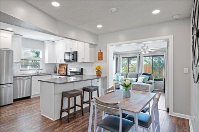 Step into this thoughtfully updated 3-bedroom, 2-bathroom home on Cove Cay Country Club in Florida - for sale on GolfHomes.com, golf home, golf lot