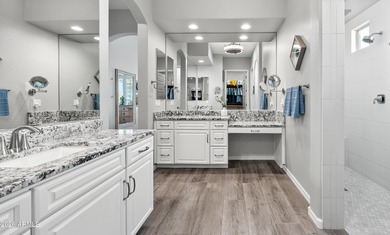 Mountain-side extended Journey plan perfectly positioned along on Copper Canyon Golf Club in Arizona - for sale on GolfHomes.com, golf home, golf lot