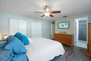 Step into this thoughtfully updated 3-bedroom, 2-bathroom home on Cove Cay Country Club in Florida - for sale on GolfHomes.com, golf home, golf lot