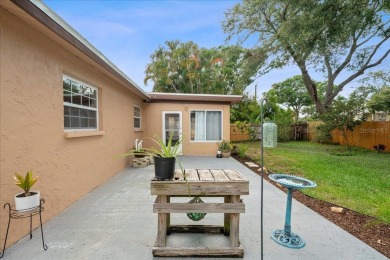Step into this thoughtfully updated 3-bedroom, 2-bathroom home on Cove Cay Country Club in Florida - for sale on GolfHomes.com, golf home, golf lot