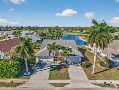 Wake up to fantastic lake views teeming with wildlife and admire on Royal Palm Golf Club in Florida - for sale on GolfHomes.com, golf home, golf lot