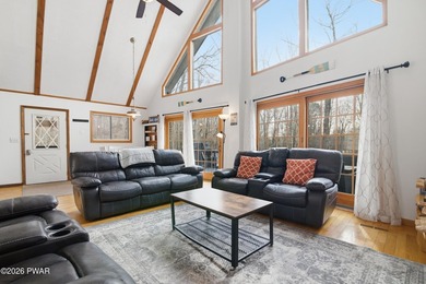 Welcome to this charming 4-bedroom, 2-bath chalet in The Hideout on The Hideout Golf in Pennsylvania - for sale on GolfHomes.com, golf home, golf lot