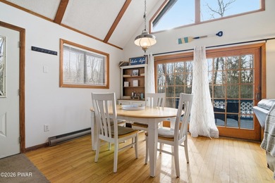 Welcome to this charming 4-bedroom, 2-bath chalet in The Hideout on The Hideout Golf in Pennsylvania - for sale on GolfHomes.com, golf home, golf lot