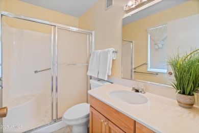 Welcome to the heart of Sun City! This charming 2-bedroom on Sun City Lakes West and East in Arizona - for sale on GolfHomes.com, golf home, golf lot