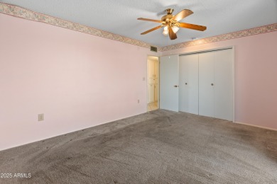 Welcome to the heart of Sun City! This charming 2-bedroom on Sun City Lakes West and East in Arizona - for sale on GolfHomes.com, golf home, golf lot
