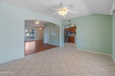 Welcome to the heart of Sun City! This charming 2-bedroom on Sun City Lakes West and East in Arizona - for sale on GolfHomes.com, golf home, golf lot