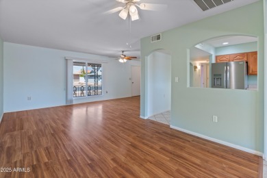 Welcome to the heart of Sun City! This charming 2-bedroom on Sun City Lakes West and East in Arizona - for sale on GolfHomes.com, golf home, golf lot