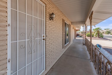 Welcome to the heart of Sun City! This charming 2-bedroom on Sun City Lakes West and East in Arizona - for sale on GolfHomes.com, golf home, golf lot