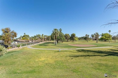 Home-in-One. This luxurious 2-bedroom 2 bath condo overlooks the on Yuma Golf and Country Club in Arizona - for sale on GolfHomes.com, golf home, golf lot