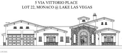 This Exclusive Home Site in Lake Las Vegas South Shore includes on South Shore At Lake Las Vegas in Nevada - for sale on GolfHomes.com, golf home, golf lot