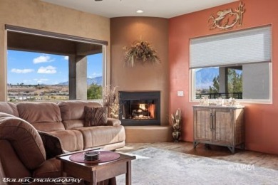 This stunning 3,000 SF custom home exemplifies luxury & comfort on The Oasis Golf Club in Nevada - for sale on GolfHomes.com, golf home, golf lot