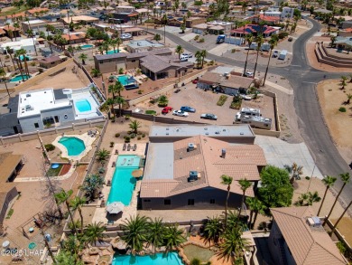 Are you looking for a huge RV garage 4 bedrooms, two master on London Bridge Golf Course in Arizona - for sale on GolfHomes.com, golf home, golf lot
