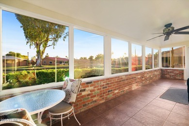 Stunning TURNKEY updated WATERFRONT home in Leisure World! Enjoy on Leisure World Country Club in Arizona - for sale on GolfHomes.com, golf home, golf lot