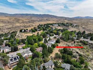 Architectural character defines this Highlands home, perched at on Crane Creek Country Club in Idaho - for sale on GolfHomes.com, golf home, golf lot