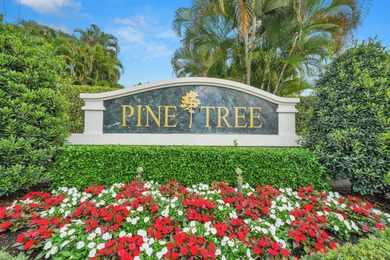 Situated on a nearly half-acre, fully fenced lot in a quiet on Pine Tree Golf Club in Florida - for sale on GolfHomes.com, golf home, golf lot