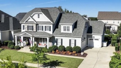 Step inside and let the refinished hardwood floors guide you on The Club At Twelve Oaks in North Carolina - for sale on GolfHomes.com, golf home, golf lot