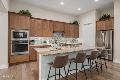 Highly upgraded and well-maintained Solaris model located on the on Tuscany Falls At Pebble Creek in Arizona - for sale on GolfHomes.com, golf home, golf lot