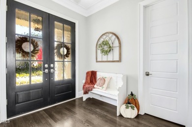 Step inside and let the refinished hardwood floors guide you on The Club At Twelve Oaks in North Carolina - for sale on GolfHomes.com, golf home, golf lot