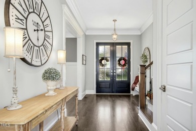 Step inside and let the refinished hardwood floors guide you on The Club At Twelve Oaks in North Carolina - for sale on GolfHomes.com, golf home, golf lot